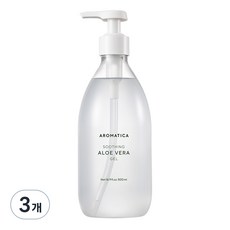 아로마티카 수딩 알로에 베라 젤, 500ml, 3개