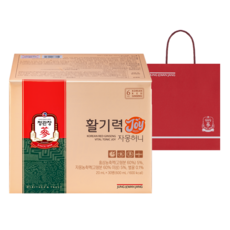 정관장 활기력 JOY+쇼핑백, 600ml, 30개