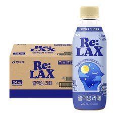 Binggrae Re:LAX 放鬆拿鐵, 230ml, 24瓶