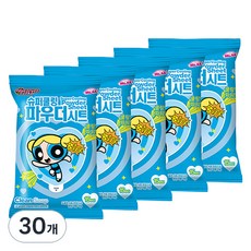 미스사사 슈퍼 쿨링 파우더 시트 데오드란트 클린솝 15매, 87g, 30개