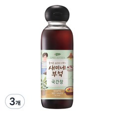 샘표 새미네부엌 국간장, 450ml, 3개