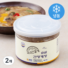 초록햇살 꽃게 순살 간장게장 (냉동), 250g, 2개