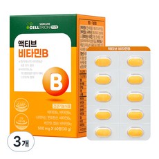 이너랩 액티브 비타민B, 60정, 3개