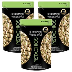 원더풀피스타치오 가염, 300g, 3개