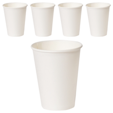 무지 종이컵 8oz, 500개입, 1개 1개입, 500개