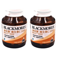 BLACKMORES 澳佳寶 維生素C 1000 Bio Set, 含柑橘生物類黃酮, 1000毫克維生素C, 60錠, 60顆, 2罐