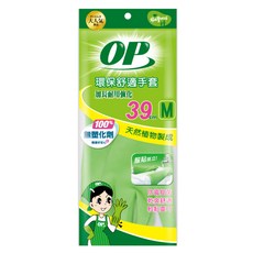 OP 舒適加長耐用強化手套, M, 1包