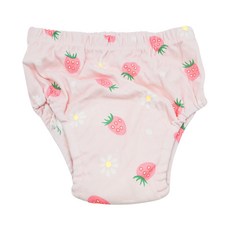 PUKU 藍色企鵝 Summer幼兒學習褲, 草莓L, 100%棉, L 身高100cm/腰圍39-52cm/腿圍24cm/褲檔深22cm, 草莓, 1件