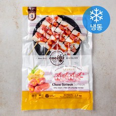 쿠즈락앳홈 치즈 소떡소떡 (냉동), 1.3kg, 1팩
