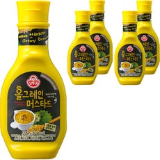 오뚜기 홀그레인머스타드, 280g, 5개