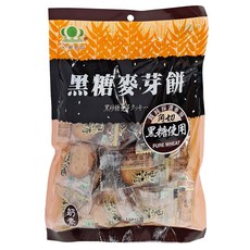 昇田食品 黑糖麥芽餅, 獨立包裝 酥脆可口, 150g, 1袋