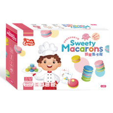 Kids Corner 甜蜜馬卡龍 Set, 手眼組合彩色馬卡龍, 1盒