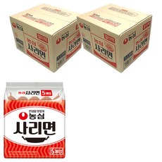 농심 사리면 110g, 80개 80개