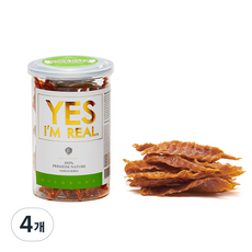  골드로니 예스아임리얼 강아지 수제간식, 닭가슴살 맛, 140g, 4개 