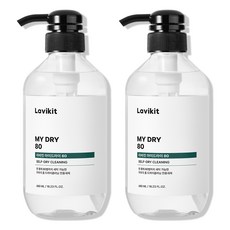 La vikit MyDry80自乾洗洗衣液, 480ml, 2個