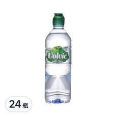 Volvic 富維克 天然礦泉水, 源自法國歐維納火山岩層過濾, 軟水質適合全家每天飲用, 750ml, 24瓶