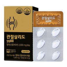 애플트리김약사네 관절살리도 9988 옵티 MSM, 30정, 1개