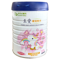 諾貝兒至愛嬰兒配方奶粉800g，0-12個月寶寶適用，法國原裝進口，營養好吸收, 800g, 1罐