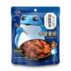 CJ제일제당 제일안주 순살불닭, 190g, 1개