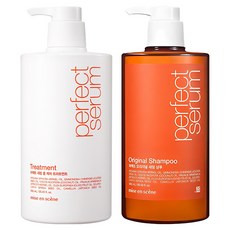 미쟝센 퍼펙트 오리지널 세럼 샴푸 900ml + 홈케어 트리트먼트 900ml, 1세트 1개
