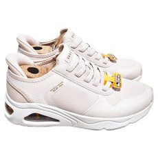 SKECHERS TRES-AIR UNO 女款休閒鞋 EASY STEPPERS 米白色, 177116OFWT, 245mm