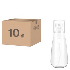 加厚分裝瓶 噴霧瓶 Y907, 10入, 100ml, PETG PP材質, 1組