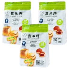 嘉禾牌DIY 高筋麵粉 1kg, 3包