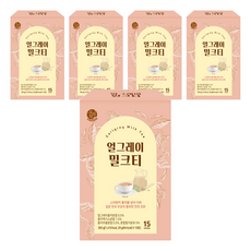 우리차 얼그레이 밀크티, 20g, 15개입, 5개