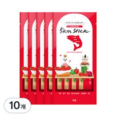 조공 오키로스틱 반려동물 파우치 간식 4p, 레드 연어, 56g, 10개