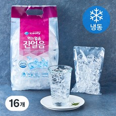 아이스올리 먹는 잔얼음 8개입 (냉동), 16개, 180g 16개, 180g