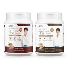 칼로바이 다밀 뉴트리션 대용량 식사대용 단백질쉐이크 오곡맛 560g + 호두아몬드맛 560g, 1세트