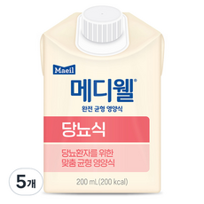 메디웰 매일 당뇨식, 200ml, 5개