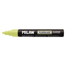 MILAN 玻璃彩繪擦擦筆 21.3g, 黃色, 1支