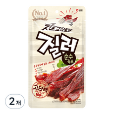 샘표 질러 순수 육포, 70g, 2개 - 느린육포