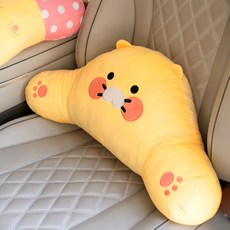 카카오프렌즈 어부바 차량용 등쿠션, 춘식이, 2개