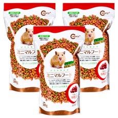 Canary 哈姆的燒肉食堂-牛+蔬菜300g, 倉鼠飼料, 柔軟易消化, 天然食材, 3入組, 300g, 3包