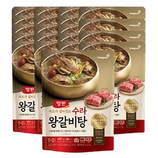 양반 수라 왕갈비탕, 460g, 20개