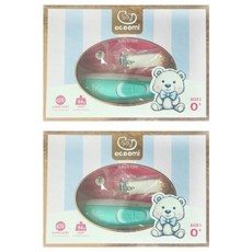 Ecoomi 電池款磨甲機禮盒組, 超靜音, 超輕量54g, 0歲+, 藍色, 2組