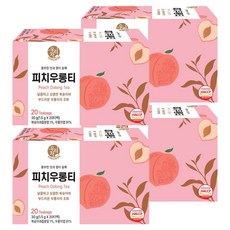 우리차 피치우롱티, 1.5g, 20개입, 4개