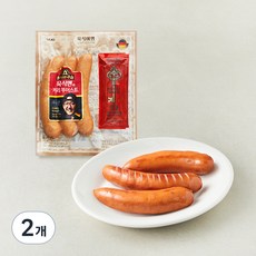 사조 하우스앤펍 커리부어스트 소시지, 345g, 2개