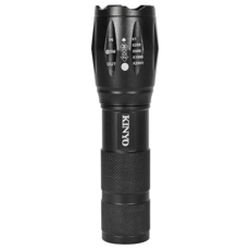 Kinyo 大廣角高亮度手電筒 LED-5037, 1個, Black