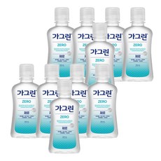 가그린 제로 구강청결제, 100ml, 10개