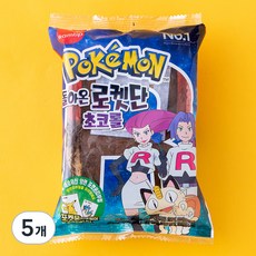 삼립 돌아온 로켓단 초코롤, 85g, 5개