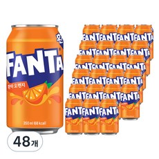 환타 오렌지향, 350ml, 48개 355ml, 48개