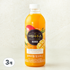 아침에주스 서울우유 블랙라벨 망고주스, 3개, 750ml