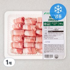 돌돌말이 대패삼겹살 (냉동), 700g, 1개