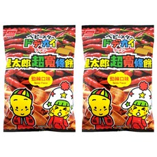 優雅食 星太郎 超寬條餅, 勁辣口味, 64g, 2包