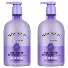 벨먼 스파 수분광채 약산성 스크럽 바디워시 자스민향, 580ml, 2개 600ml, 2개