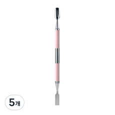 루카너스 실리콘 스퀘어 푸셔, 5개, 인디핑크