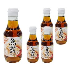 QUA-QUALITY 葵果 純品魚露, 無添加防腐劑、味精及人工色素，200毫升, 200g, 5瓶
